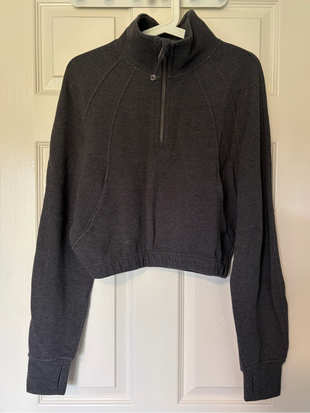 Lululemon waffle scuba half zip - size S